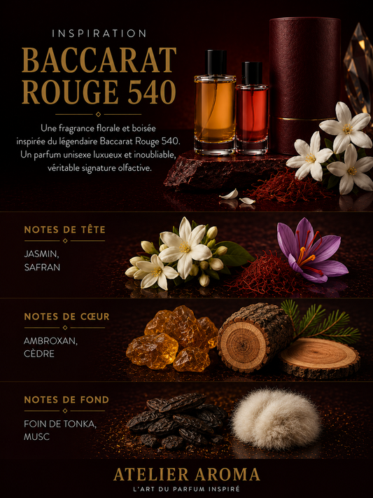 Inspiration Baccarat Rouge 540 Maison Francis Kurkdjian