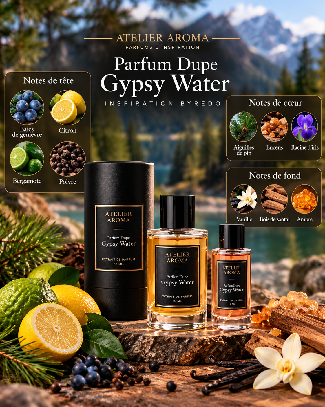 Parfum Dupe Gypsy Water – Inspiration Byredo