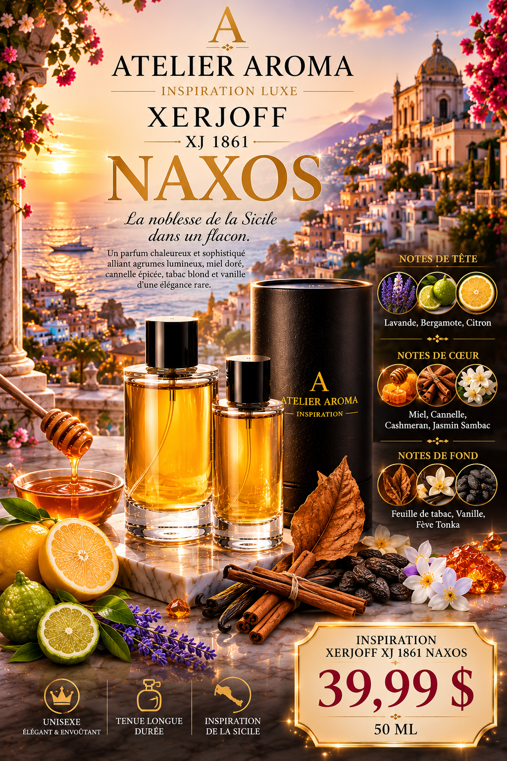 Inspiration Naxos — Xerjoff