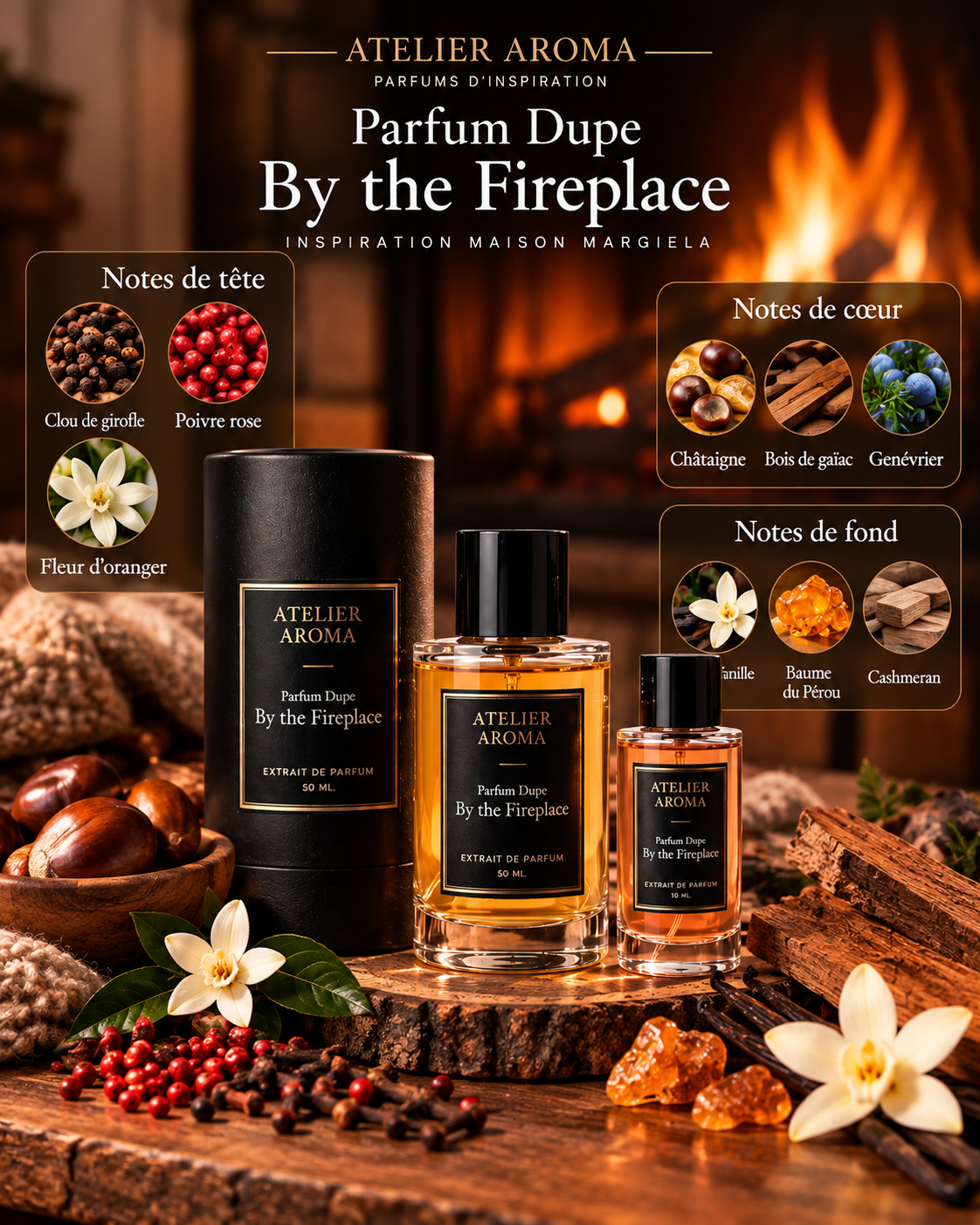 Inspiration By the Fireplace – Maison Margiela | Parfum Unisexe