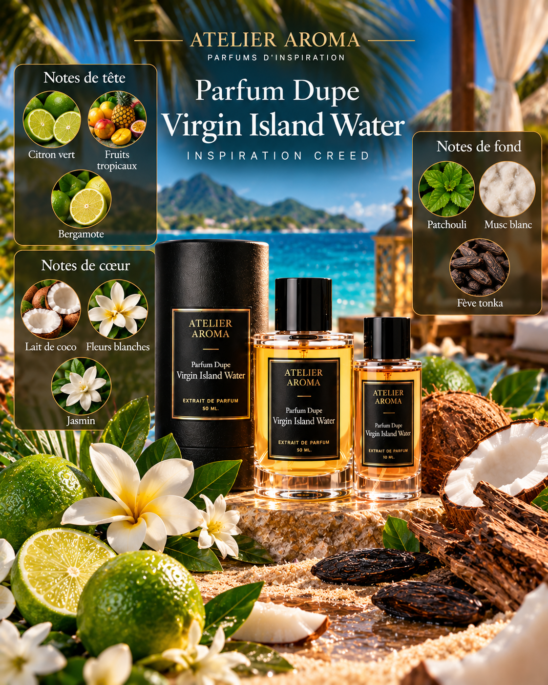 Parfum Dupe Virgin Island Water – Inspiration Creed